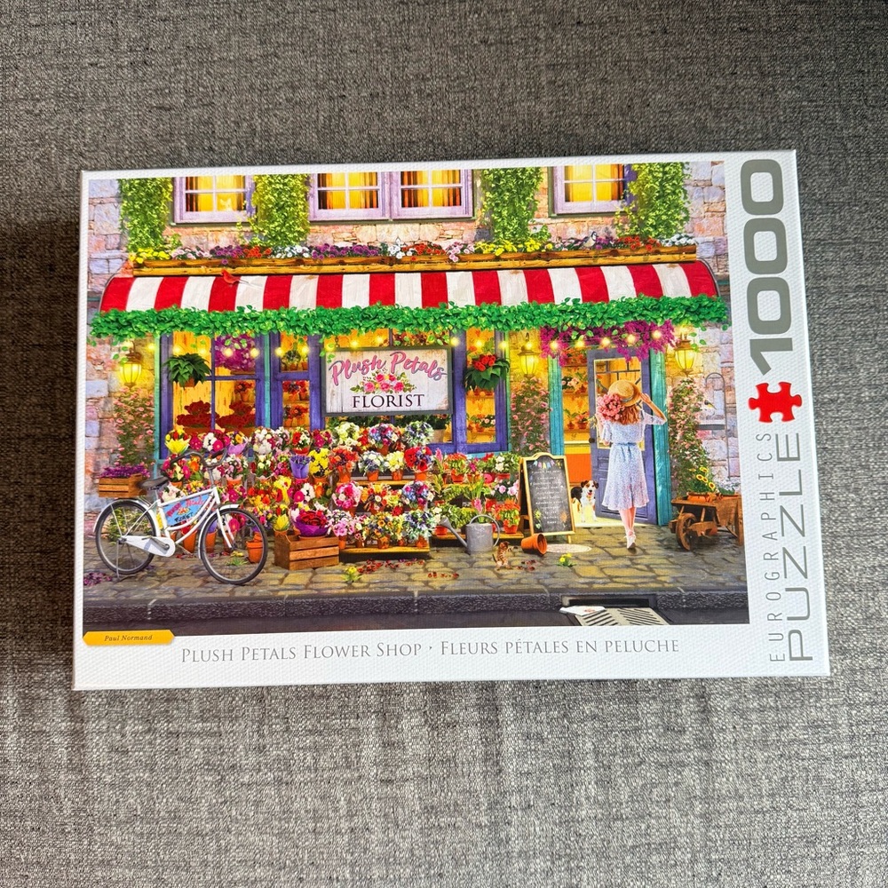 EUROGRAPHICS Fine Art Series Paul Normand Plush Petals Flower Shop